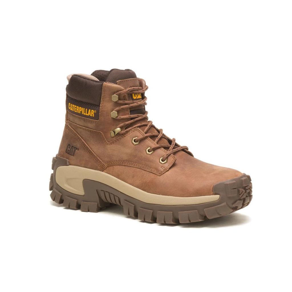 CAT Invader Hi Steel Toe Work Boot – Mushroom – view 2