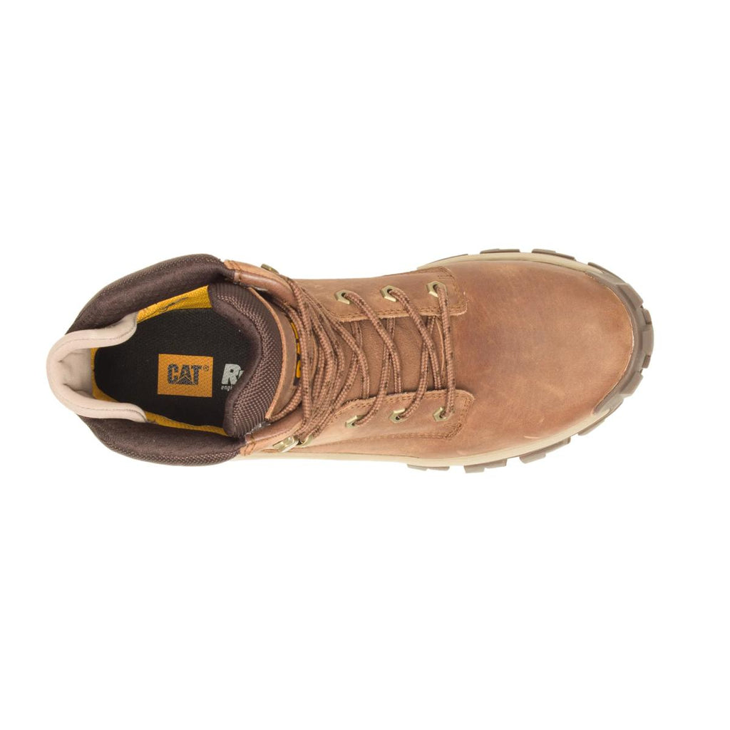 CAT Invader Hi Steel Toe Work Boot – Mushroom – view 5