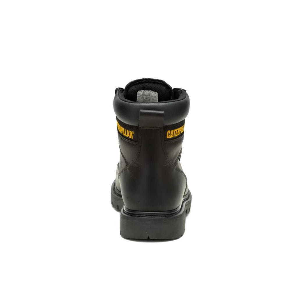 CAT Second Shift Waterproof Steel Toe Work Boot – Black – view 4