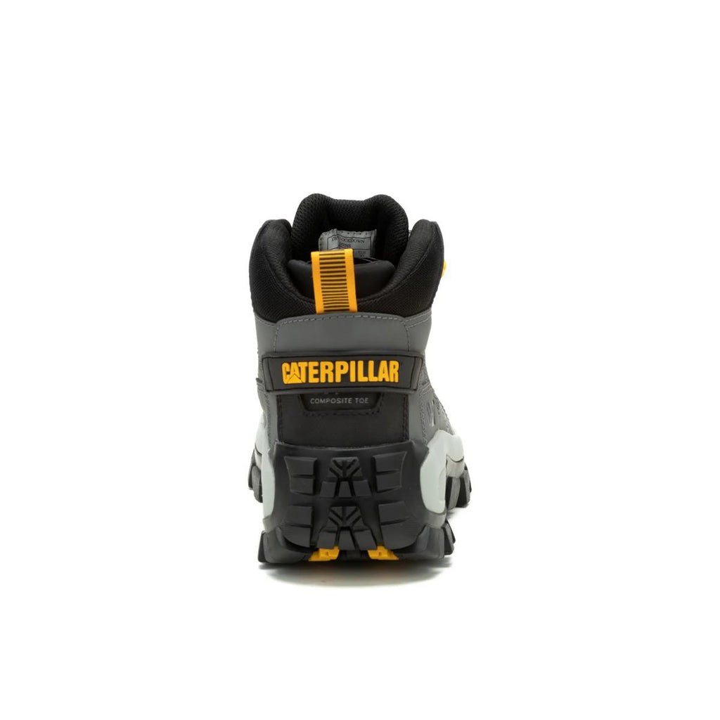 CAT Invader Mid Vent Composite Toe Work Boot – Gargoyle – view 4