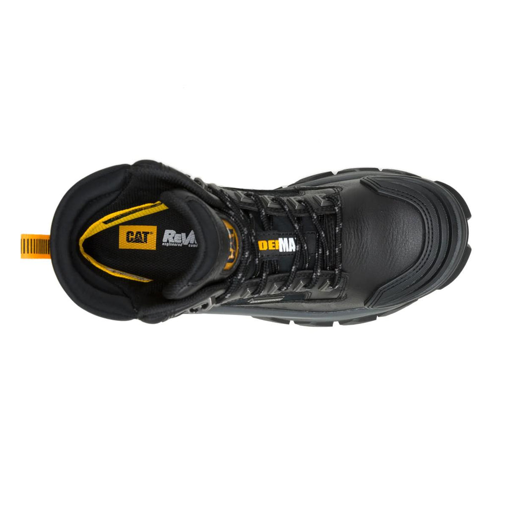 CAT Invader Max 6" Waterproof Composite Toe Work Boot – Black – view 5
