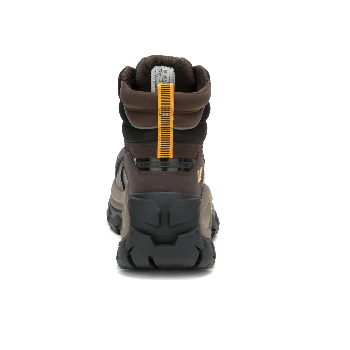 CAT Invader Max 6" Waterproof Composite Toe Work Boot – Coffee Bean – view 4