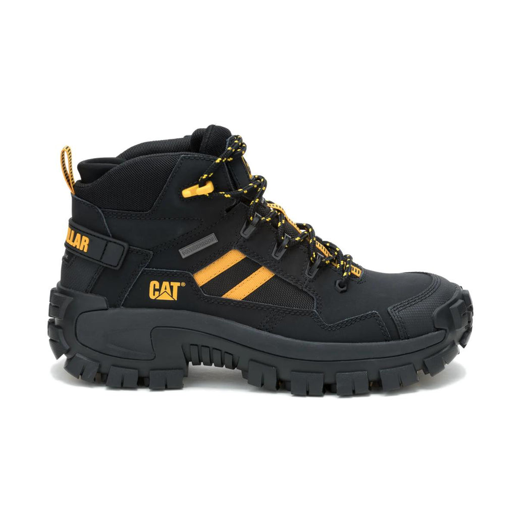 CAT Invader Mid Vent Waterproof Composite Toe Work Boot – Black – view 1