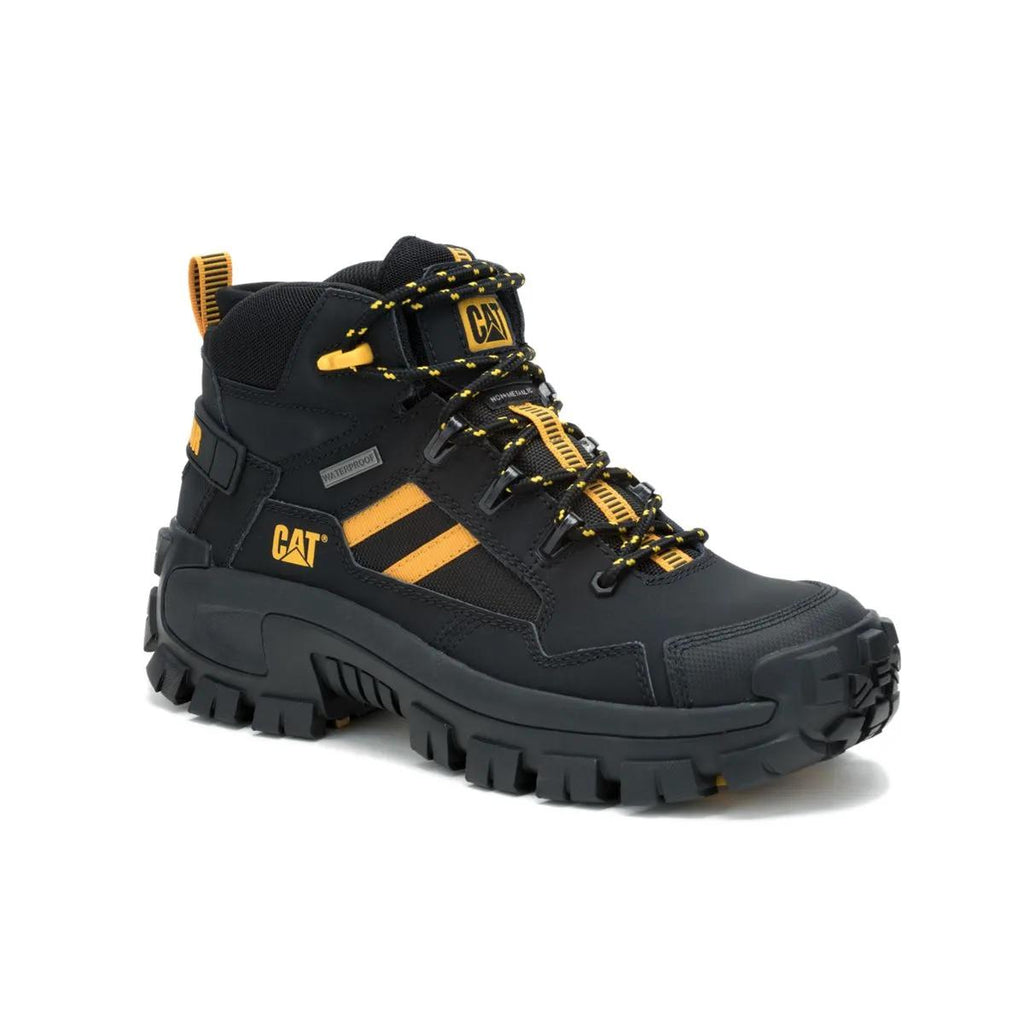 CAT Invader Mid Vent Waterproof Composite Toe Work Boot – Black – view 2