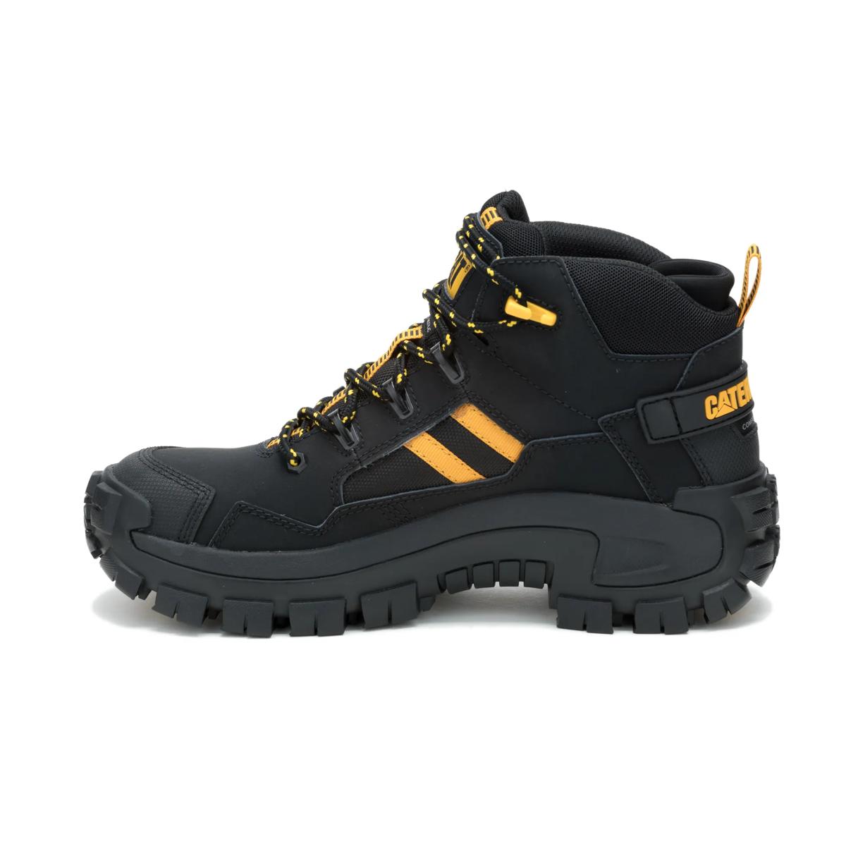 CAT Invader Mid Vent Waterproof Composite Toe Work Boot – Black – view 3