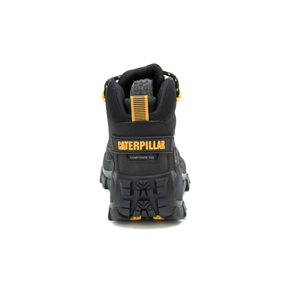 CAT Invader Mid Vent Waterproof Composite Toe Work Boot – Black – view 4