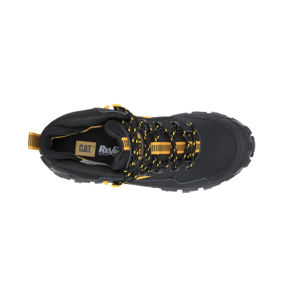 CAT Invader Mid Vent Waterproof Composite Toe Work Boot – Black – view 5