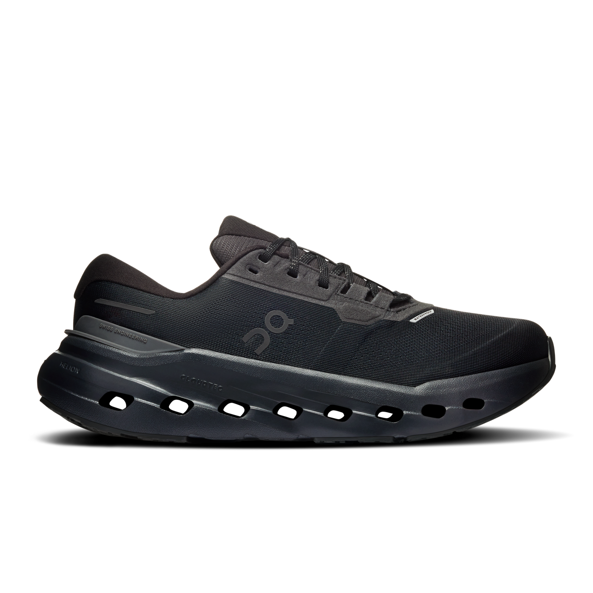 On Women's Cloudrunner 3 Waterproof – Black/Black