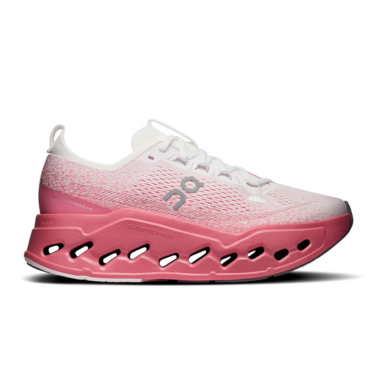 On Women's Cloudsurfer Max – White/Camellia