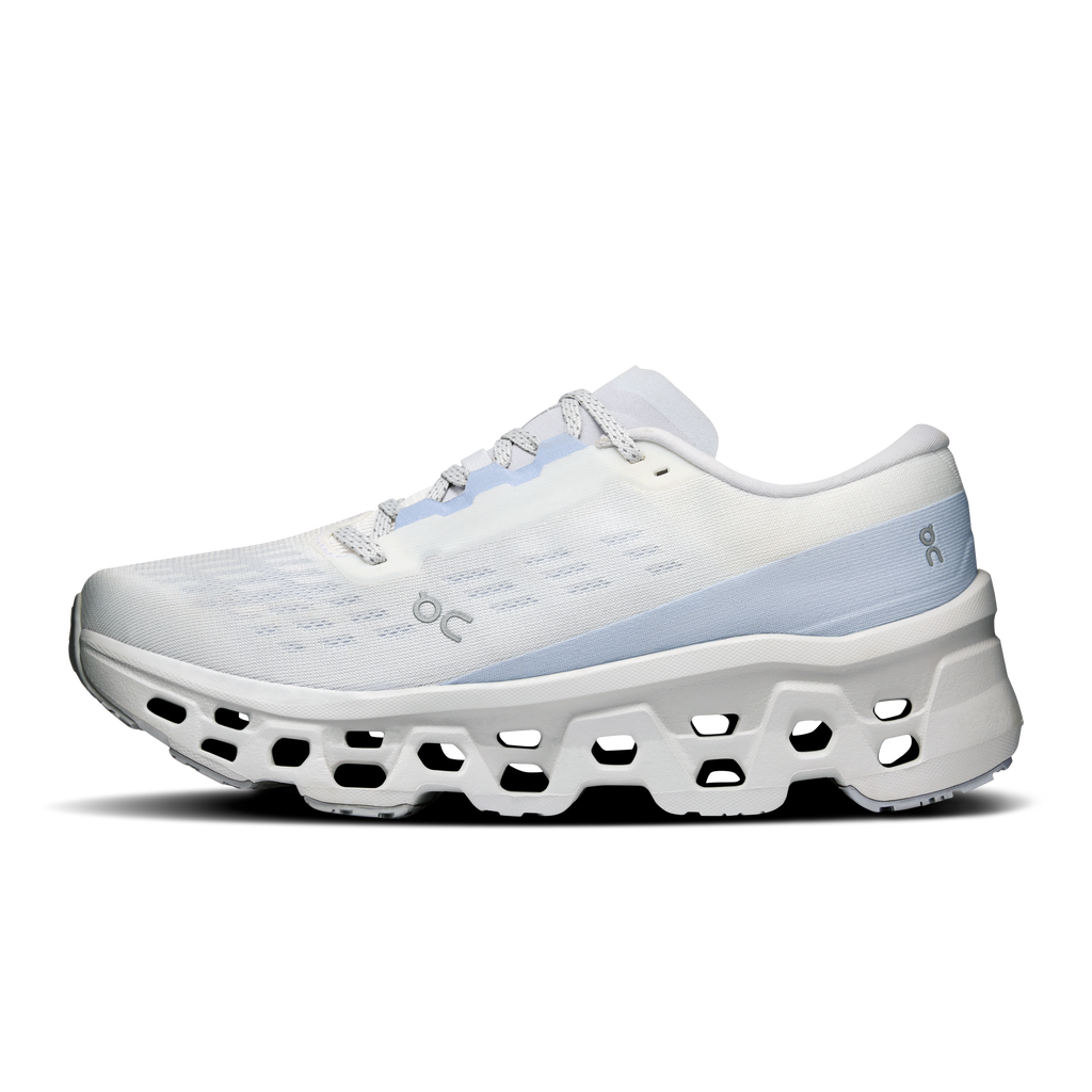 On Women's Cloudmonster 3 – White/Frost – view 4