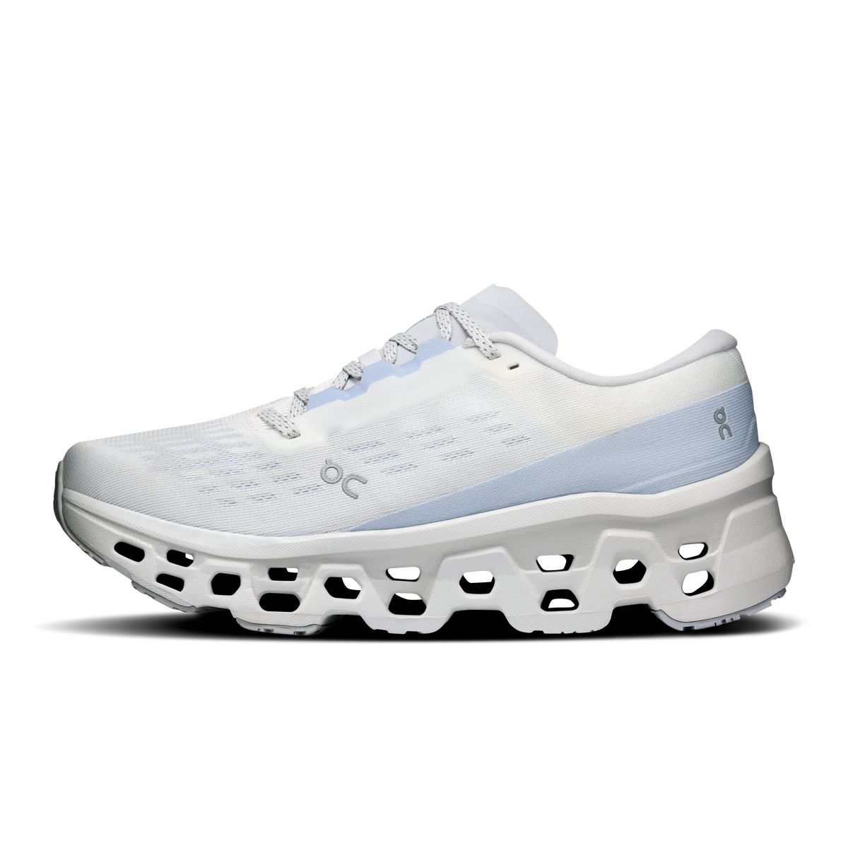On Women's Cloudmonster 3 – White/Frost – view 4