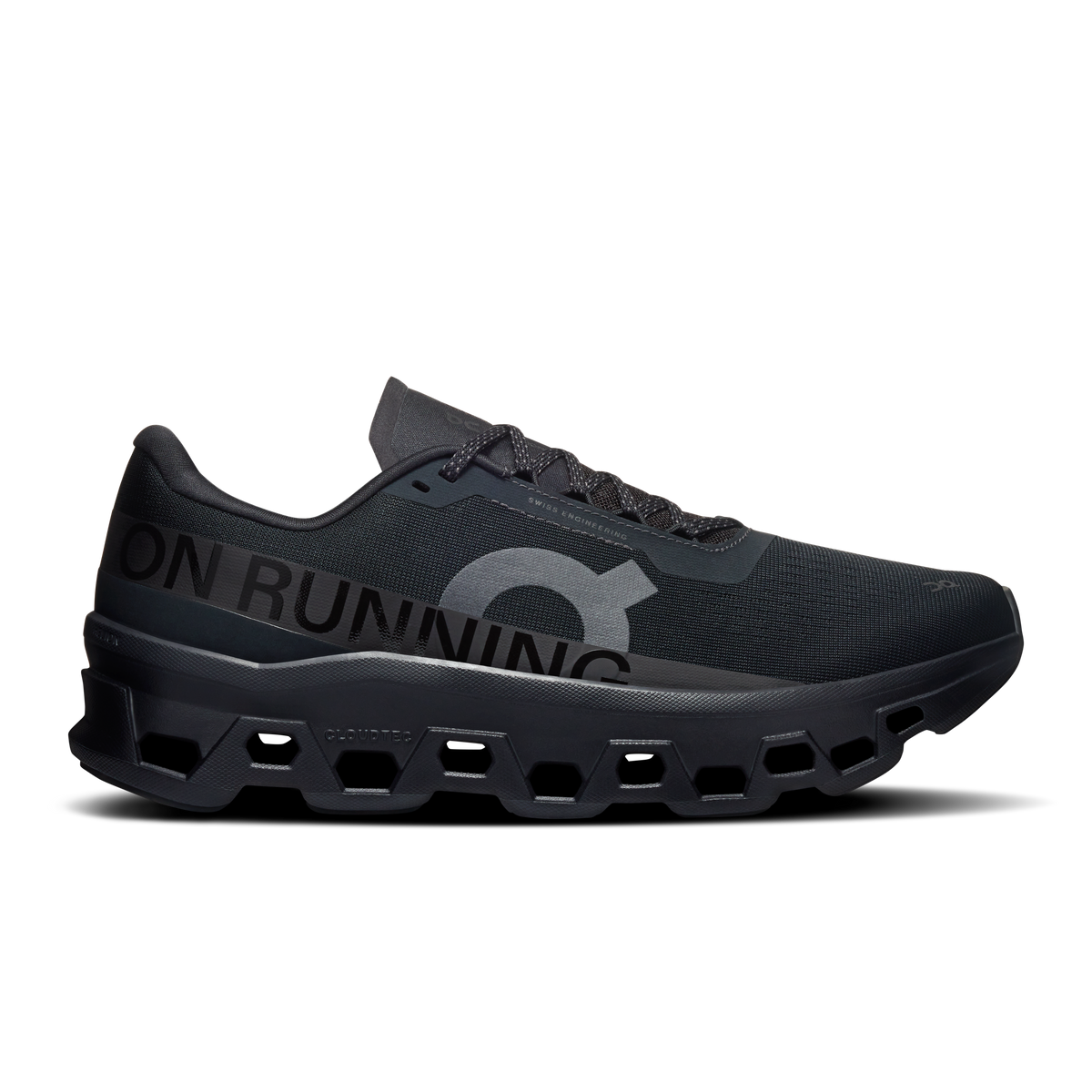 On Cloudmonster – Black/Black