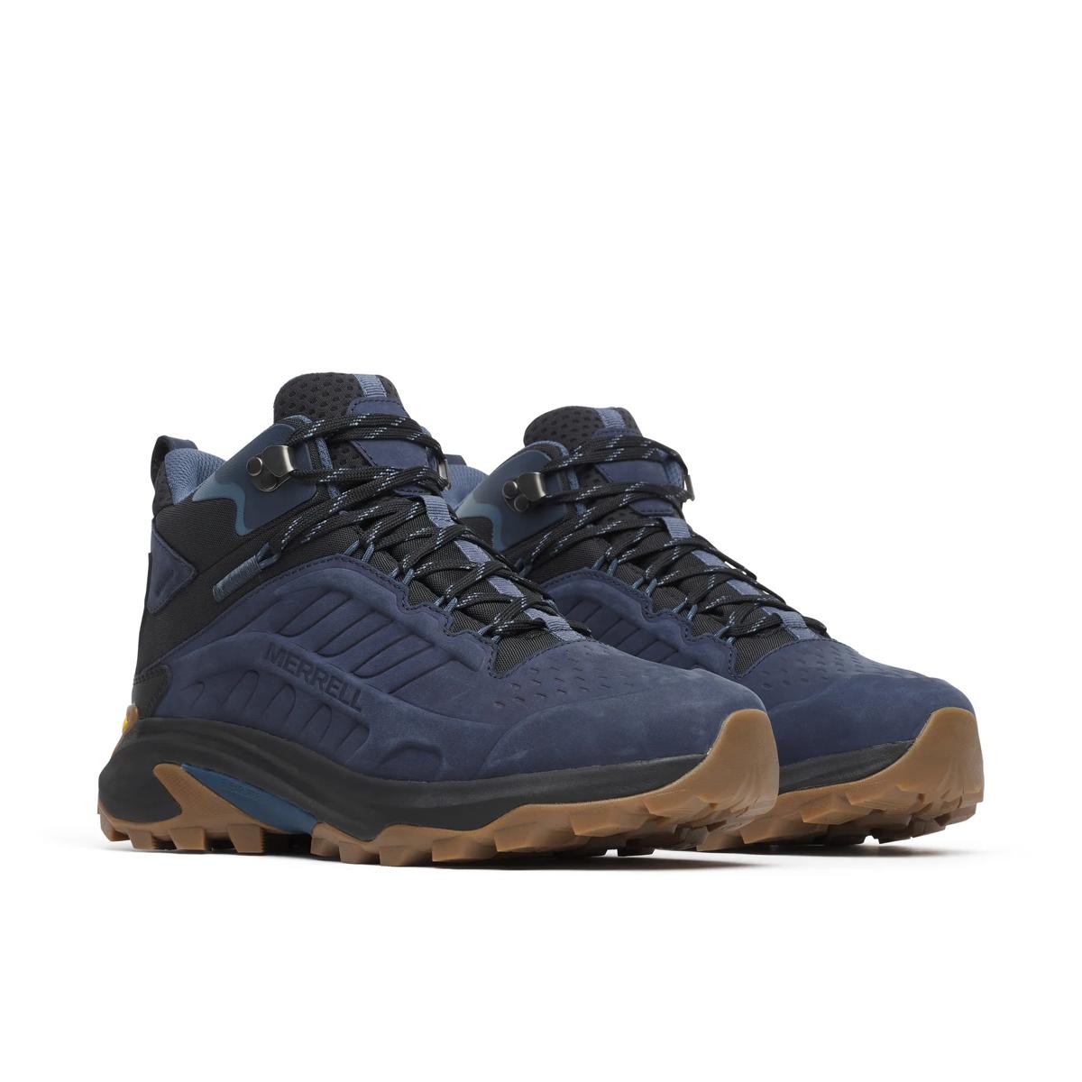 Merrell Moab Speed 2 Leather Mid Waterproof – Navy