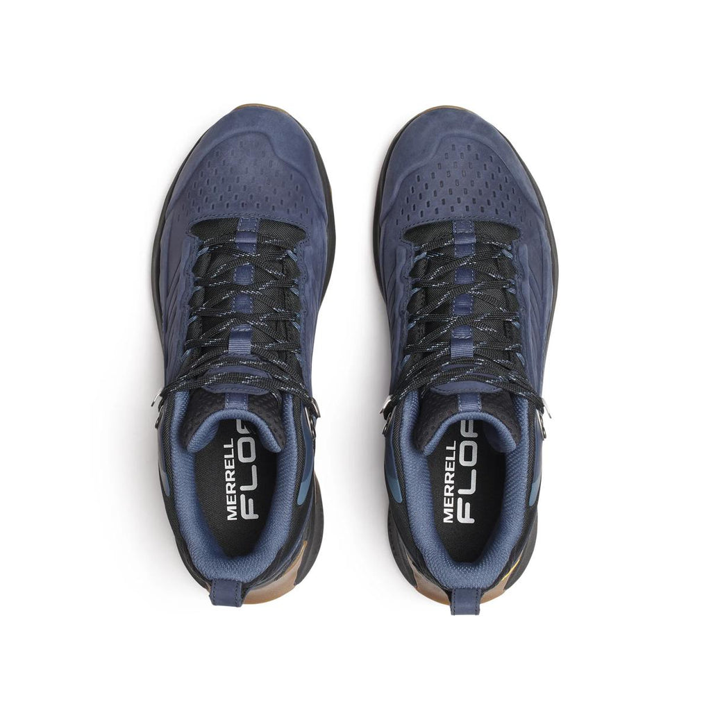 Merrell Moab Speed 2 Leather Mid Waterproof – Navy